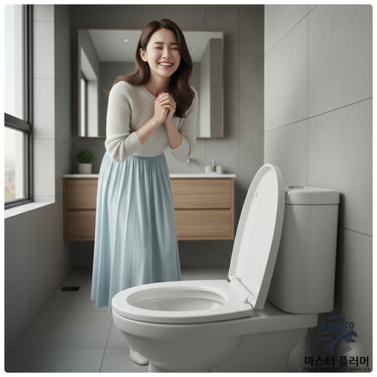 빌라 변기 봉수파괴 — 원문 9페이지 사진