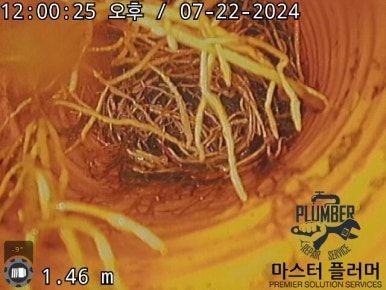 성동구 아파트 주차장 우수관 나무뿌리 막힘 해결 | 나무뿌리 제거·고압세척