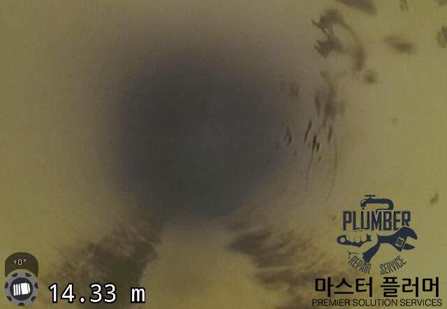 광진구 식당 그리스트랩 막힘 — 두 번째 하수관 세척 후 내시경 확인