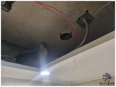 부산 명지 아파트 변기 봉수파괴 — 세대 오수 가지관 통기밸브 설치 작업