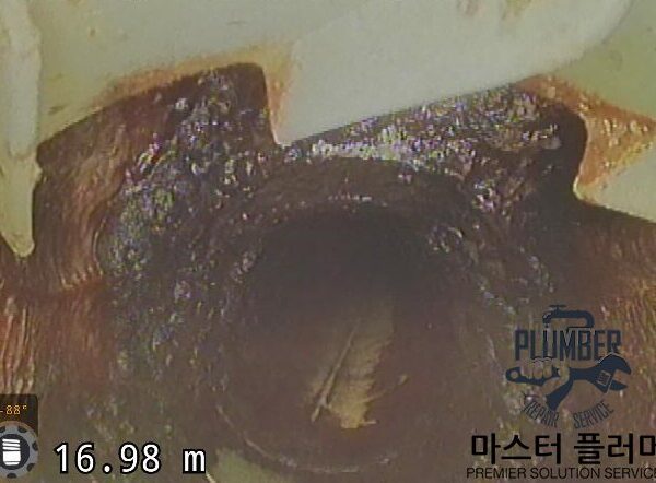 천안 아파트 16·15층 변기 물빠짐 해결 | 옥상 벤추레이터 신정통기관 내시경 검사·입상관 온수고압세척